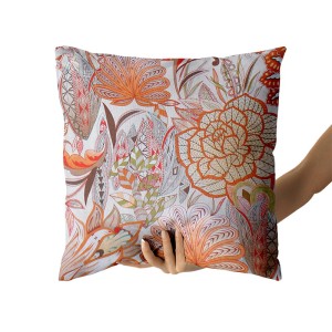 Poszewka JESS Pola Pomarańczowa 40x40cm.