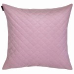 Poszewka KARDI VELVET pikowana 45x45 cm Róż