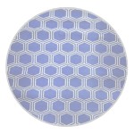 Dywan zewnętrzny RITMO BLUE okrągły śr. 120 cm
