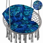 Poduszka LUNA BIZU 60x100 cm Blue Passion