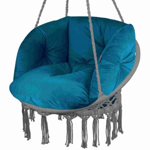 Poduszka Luna #3 4-częsciowa VELVET MORSKI