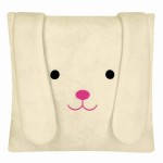 MOOKY RACK PTERPLE with ears 40x40 CREAM