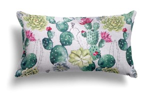Poszewka Jess Kaktusy Eden Zielony 30x50