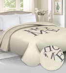 HOME quilted bedspread 200x220 cm beige