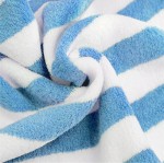 Pure stripes towel 35x75 cm blue stripes