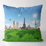Poszewka MAXIME Velvet 40x40 cm City PARIS