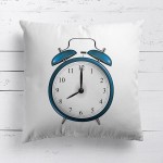 Maxime velvet pillowcase 40x40 cm white blue