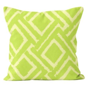 Poszewka Jane Bawełna 45x45 cm geometria Zielony