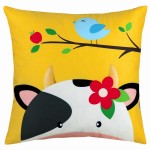 Poszewka Safari VELVET 40x40 krowa