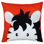 Poszewka Safari VELVET 40x40 zebra