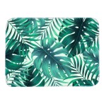 Foam leaves rug 120x160 cm Palms green leaves