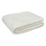 Soft cotton towel 34x74 cm cream