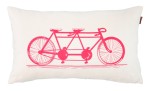 Poszewka BICYCLE 30x50 TANDEM czerwony Rower
