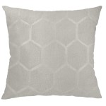 Poszewka Renne plastry miodu 40x40 cm Szary
