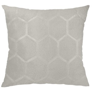 Poszewka Renne plastry miodu 40x40 cm Szary