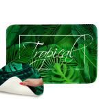 Foam Leaves rug 38x58 cm Tropical