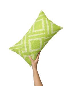 Poszewka Jane Bawełna 30x50 cm geometria Zielony