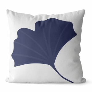 Poszewka Deco GINKGO PREMIUM 45x45 cm Niebieski