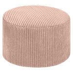 PUF CHILL SPOT velvet Stripes Fi 45 cm Róż