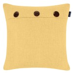 Poszewka z guzikami VINTAGE FEMME 40X40 Żółty