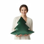 Poduszka kształt Glitter Tree Drzewko Zielony 40cm