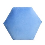 Poduszka SHAPE BRYŁA 3D PLUSZ 38x42x12  Niebieski