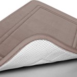 Dywanik GRACE Foam FRAME rama 40x60 Szary beż
