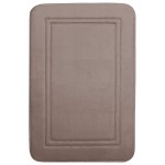 Dywanik GRACE Foam FRAME rama 40x60 Szary beż