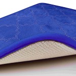 Dywanik NOVIA DIAMOND Foam 40x60 cm Granat