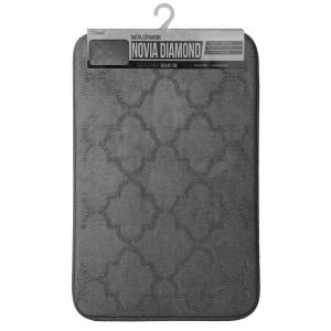 Dywanik NOVIA DIAMOND Foam 40x60 cm Szary