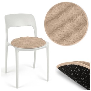 Poduszka na krzesło Furre eco rabbit fi 36 Beż