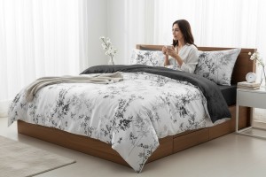 Kpl pościeli SATIN DREAM 160x200+2posz. Bia/sza