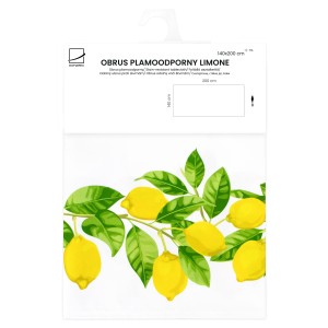 Obrus plamoodporny LIMONE 140X200
