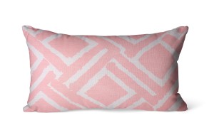 Poszewka Jane Bawełna 30x50 cm geometria Róż