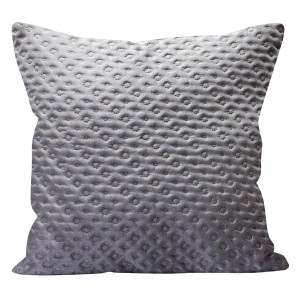 Poszewka pikowana Laurine 45x45 Szary / Gray