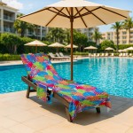 Ręcznik plażowy Garden pocket 75x210Mallorca color