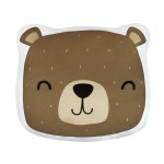 Poduszka kształt plusz TEDDY BEAR Miś 38 cm Brąz