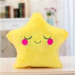 Tiny Star Pillow Star Plush 35 cm yellow