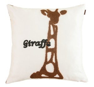 Poszewka aplikacja ZOO 45x45 cm GIRAFFE