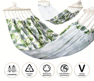 Dwuosobowy Hamak Essence 280x150 cm JUNGLE zieleń