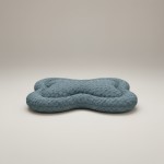 Legowisko dla psa XXL PLUSHY BED futro 90x120 Graf