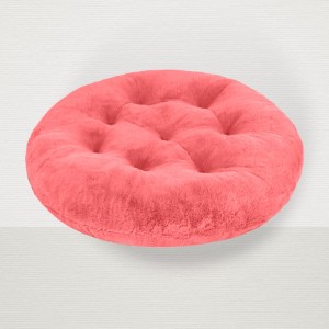 Poduszka okrągła IVY PLUSH Fi 65 cm Róż