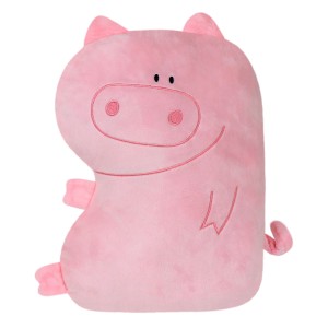 PLUSZOWA PODUSZKA PINK PIG 30x24cm