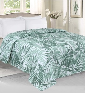 Narzuta dwustronna JUNGLE 200x220 cm Zielony