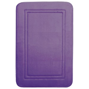Dywanik GRACE Foam FRAME rama 40x60 cm Fiolet