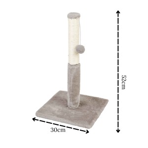 Drapak Smart Kwadrat 30x30x52 cm Szary L