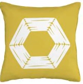 Poszewka Jess VELVET MOSTAZA 43x43 cm
