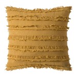 Poszewka ETNO bawełna 45x45 cm Ochre Żółty