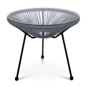 Stolik PATIO TABLE ACAPULCO 45x45cm Grafitowy