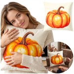 Poszewka Autumn Touch 45x45 cm pumpkin dynia